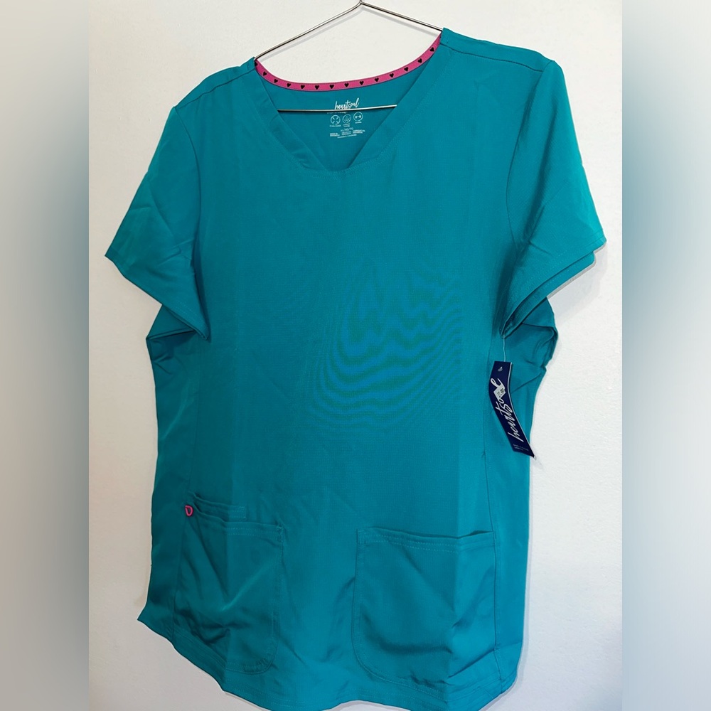 Heart soul scrub top